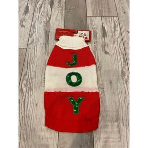 Wondershop PET/dog￼ Christmas joy sweater size S